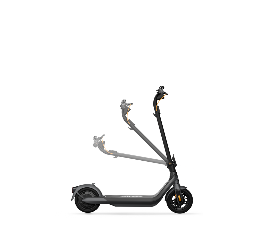 Ninebot E2 Pro E-Scooter - Long-Range Commuter with 10" Tires, Fast Folding & Powerful Headlight for Adults