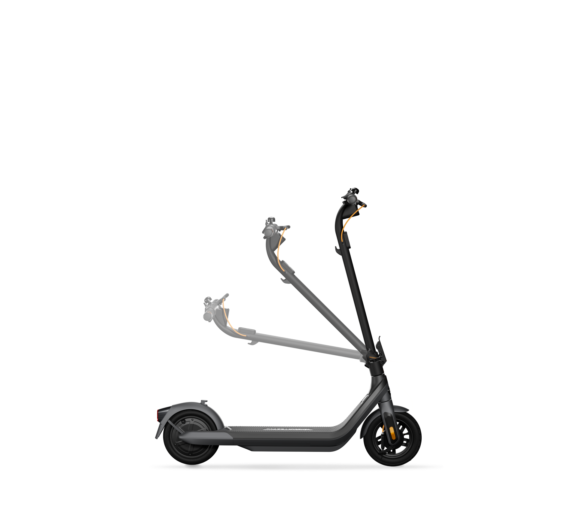 Ninebot E2 Pro E-Scooter - Long-Range Commuter with 10" Tires, Fast Folding & Powerful Headlight for Adults